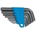 CHAVE ALLEN JG 1/16 A 3/8" C/12 ABAULADA 